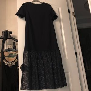 ASOS  navy blue dress